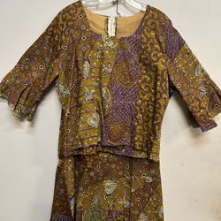 African Authentic Skirt Set 