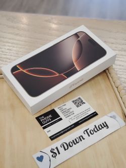 🚀 Only $5 DOWN, Finance Your Upgrade Today! 💥 Unlocked iPhone 16 Pro Max