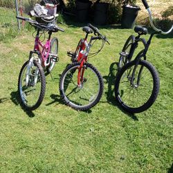 BIKES FOR SALE ALL IN GOOD CONDITION 