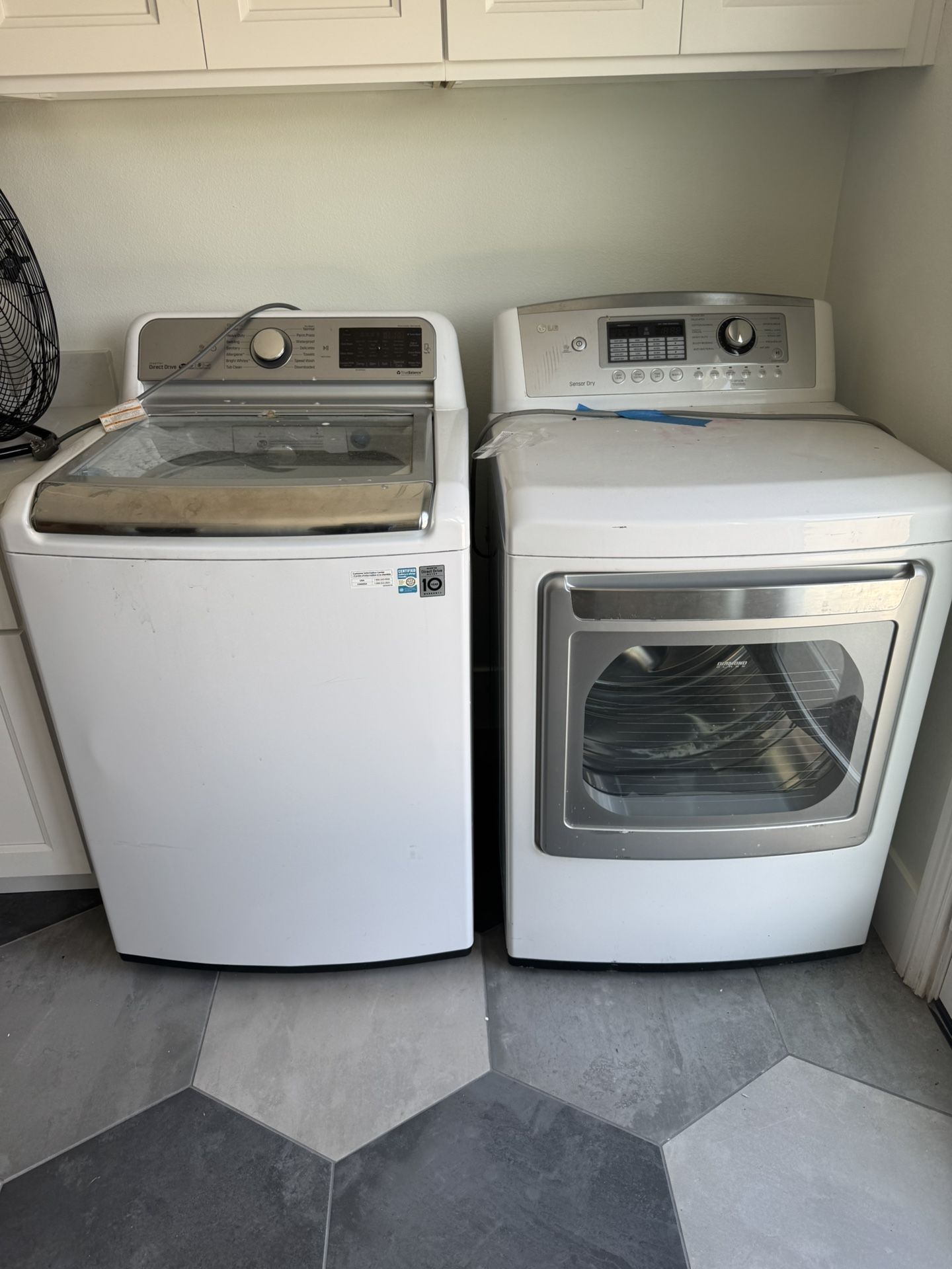 LG Washer And Gas dryer 