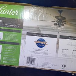 Hunter Bristlecone Ceiling Fan 