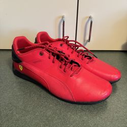 Puma Men's Scuderia Ferrari Drift Cat Delta 306864-03 'Rosso Corsa' Size 12