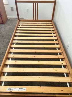 Dresser and twin bed set