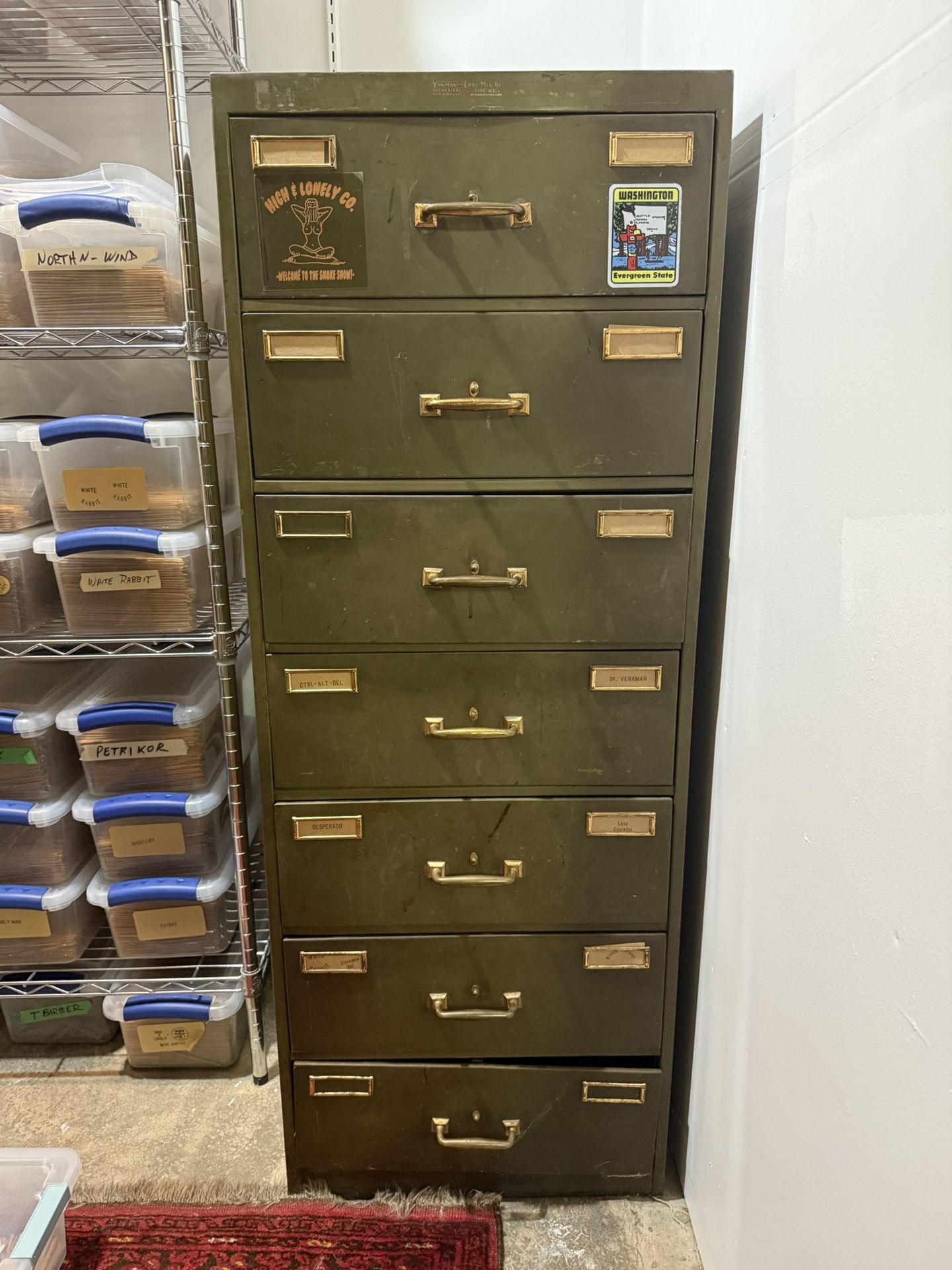 Vintage File Cabinet
