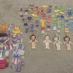 Magnetic Doll Dress Up