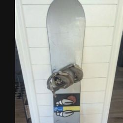 Burton 156 Snowboard W Burton Bindings MED