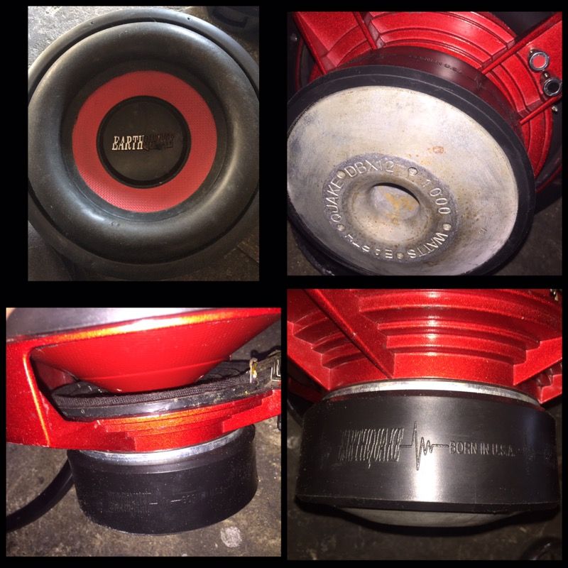 Earthquake DBXTREME-R:High Performance Subwoofers -DBX12DR