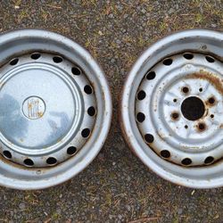 13 X 7 Fiat 850 widened steels (2)