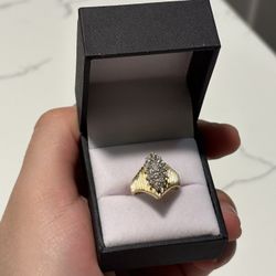 14k Yellow Gold Coctail Ring