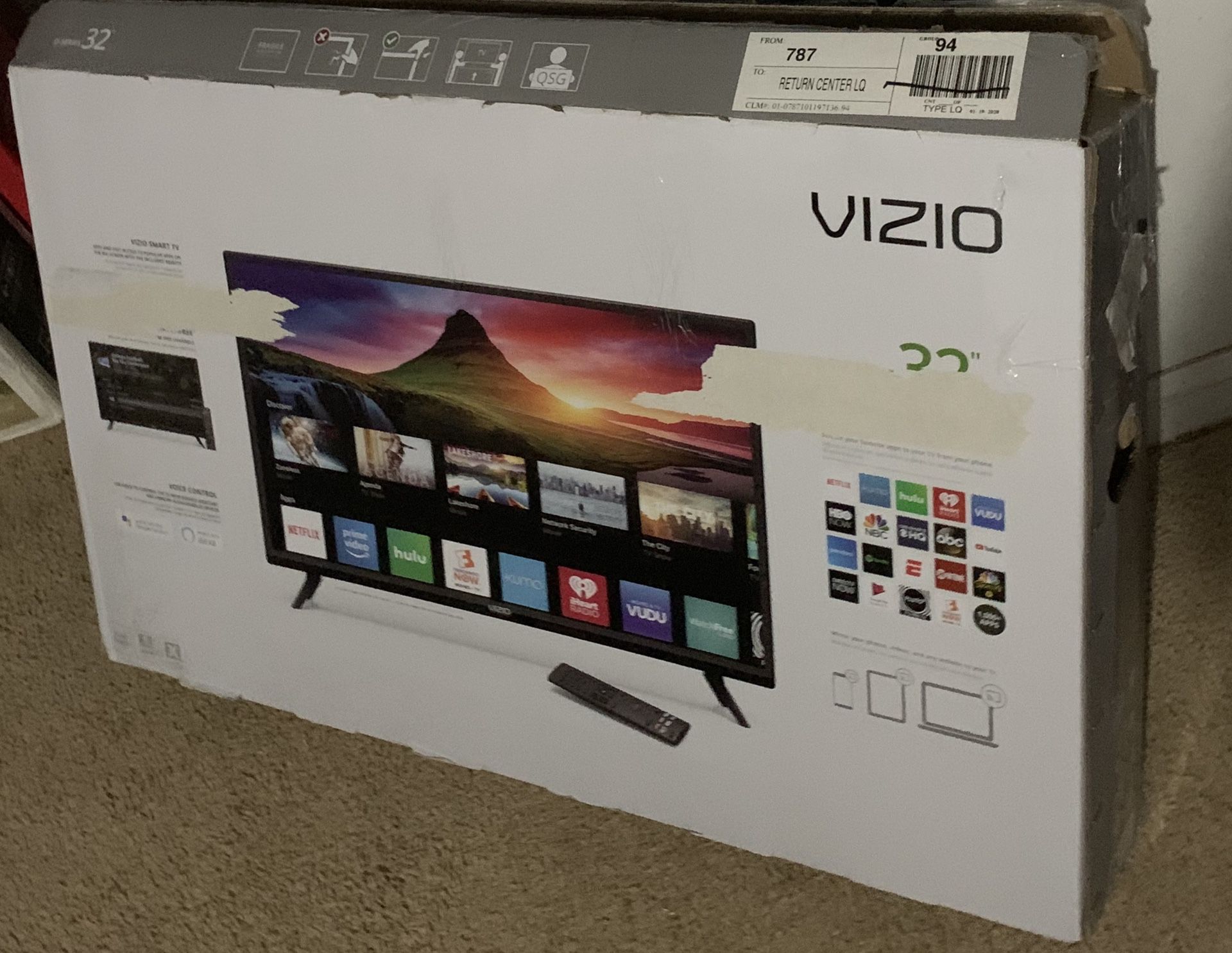 32 inch vizio smart tv
