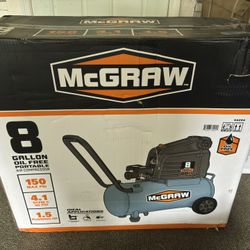 McGraw 8 Gallon Air Compressor *NEW*