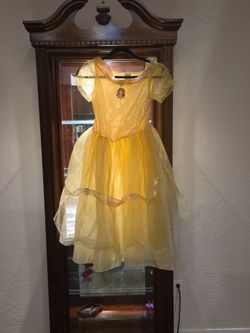 Disney Princess Belle Girls Costume Dress