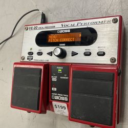 Boss VE-20 Vocal Processor w/ AC