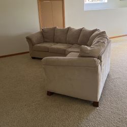 COUCH / SOFA Split 2 Pc Semi Circular