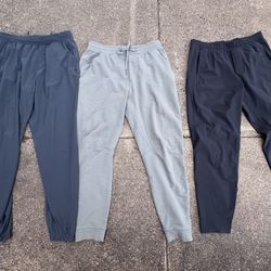 Lululemon Men’s Jogger Bundle Size M