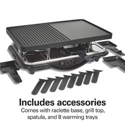 Hamilton beach Raclette & Grill