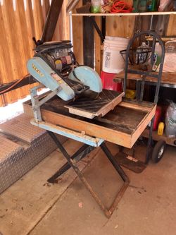 Target tile saw 10” Blade
