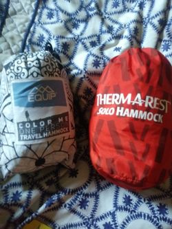 Portable hammocks $15