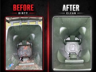 Trash bin cleaner/ detailer