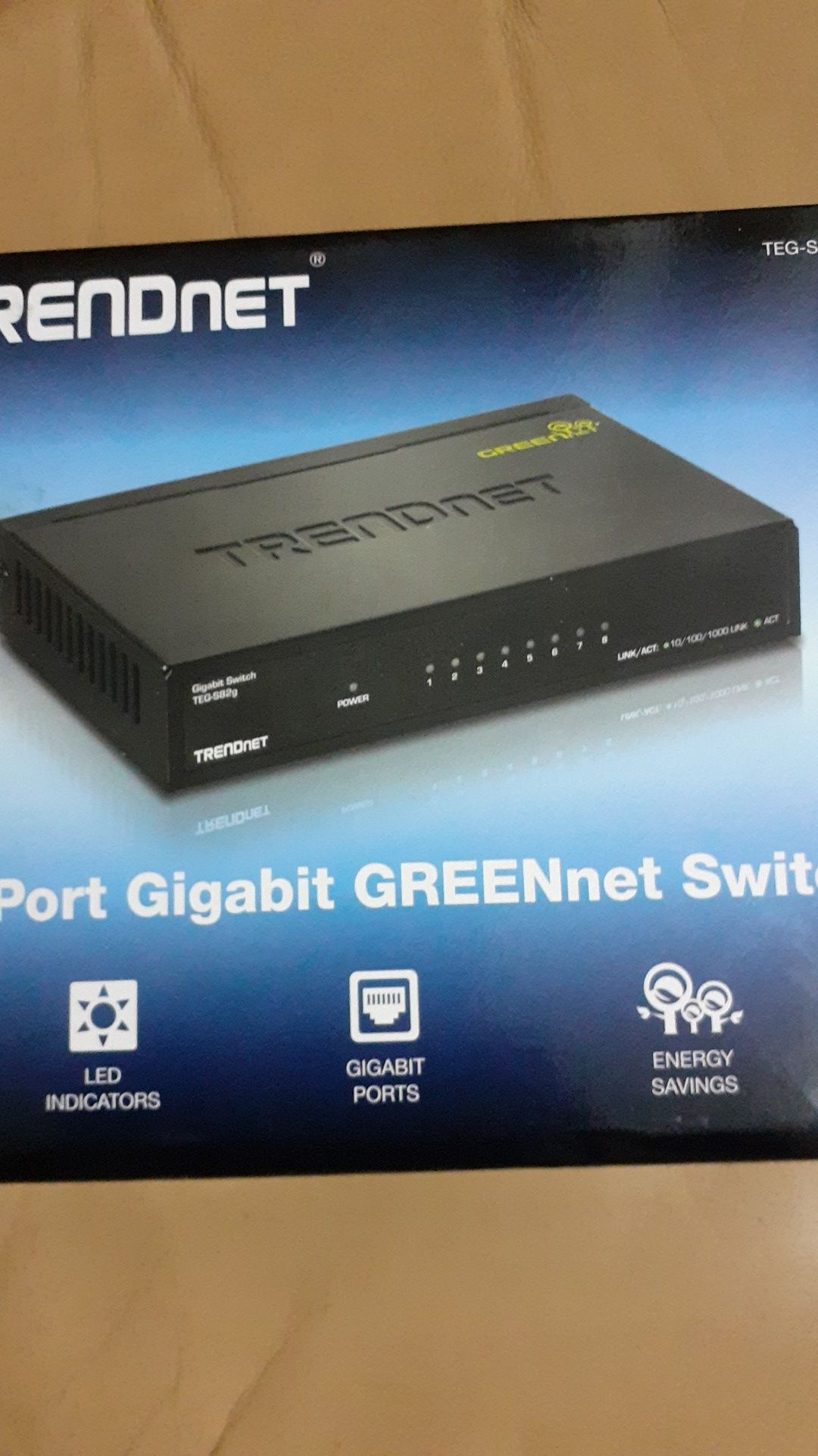 8 port gigabit switch