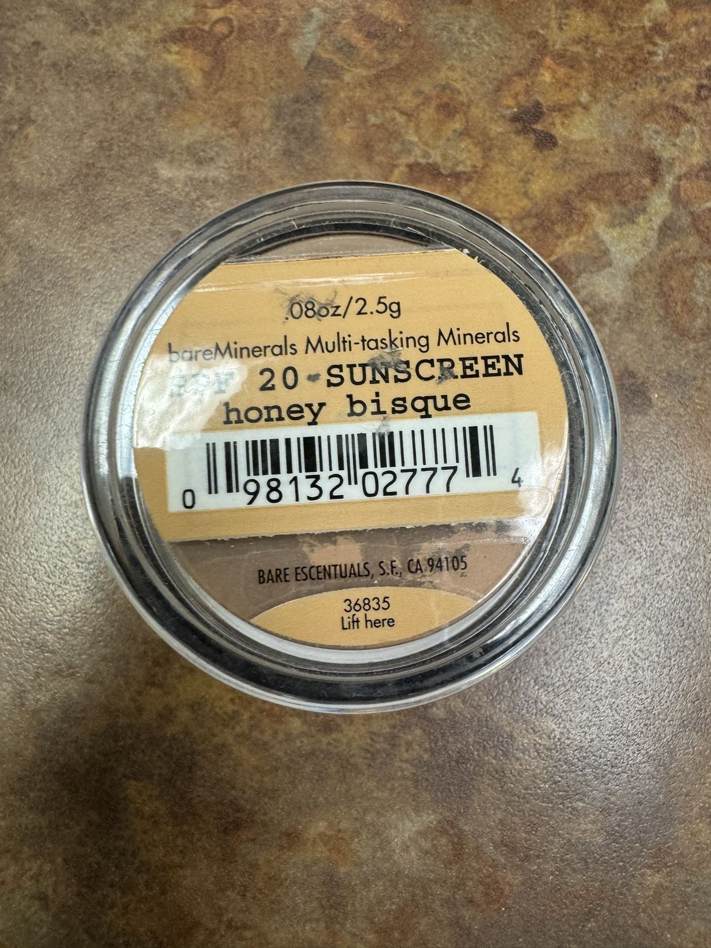 Bareminerals Minerals Sunscreen Spf 20- HONEY BISQUE