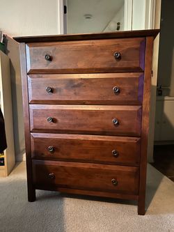 Wood dresser