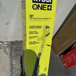 Ryobi ONE+ 18V 10in. Cordless String Trimmer / Edger -TOOL ONLY- (RY-07-17-03)