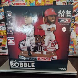 Babe Ruth and Albert Pujols Bobble Head 700 Club
