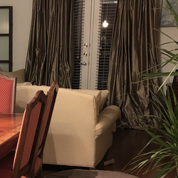 Silk Blackout Drapes- Fully Lined
