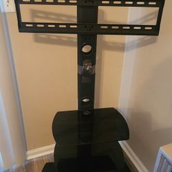 TV Stand Swivels mount, holds up to 65"