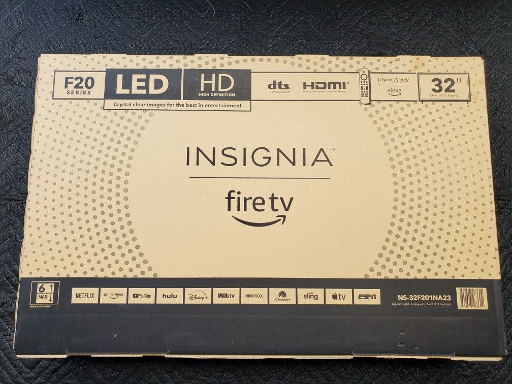Insignia 32" F20 Series LED HD Smart Fire TV $45 