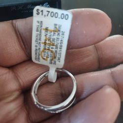 14k GOLD DIAMOND RING FOR MEN 