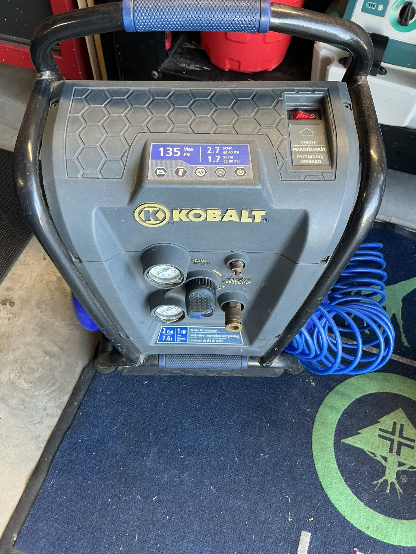 Kobalt 2 Gallon 135 Psi Air Compressor