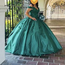 Vestido Verde Esmeralda