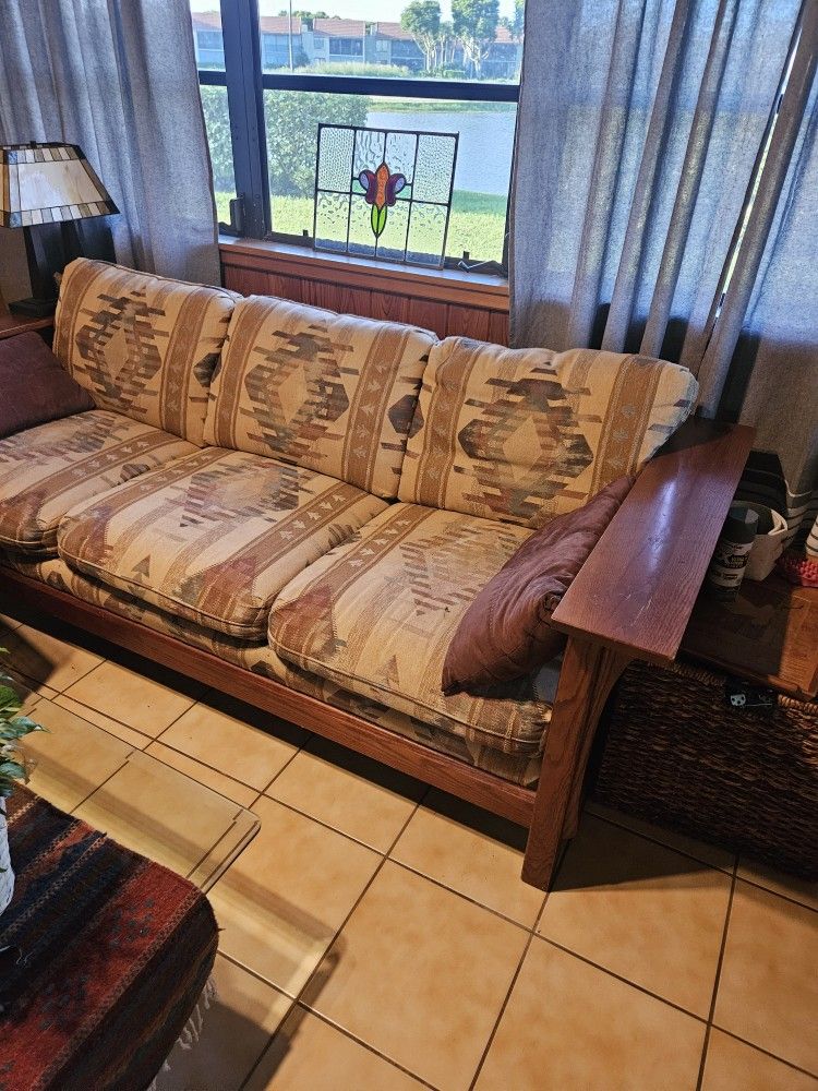 Southwest Mission Couch