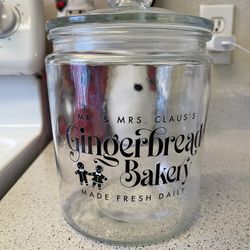 Gingerbread Cookie Jar 