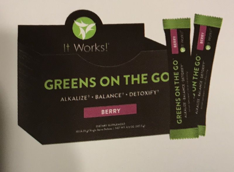 It Works Greens On The Go (Berry)