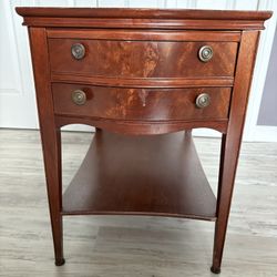 Antique Nightstand End Table
