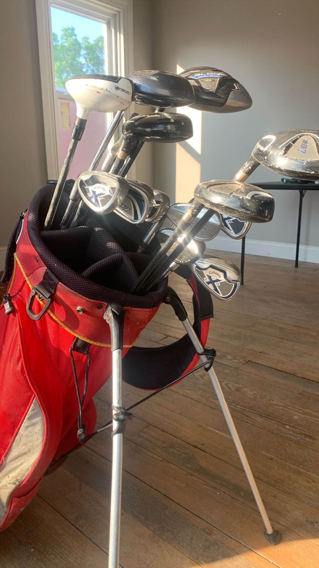 Left Handed Golf Clubs WITH Callaway Bag