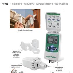 RAIN BIRD WR2RFC WIRELESS RAIN/FREEZE SENSOR & TIMER