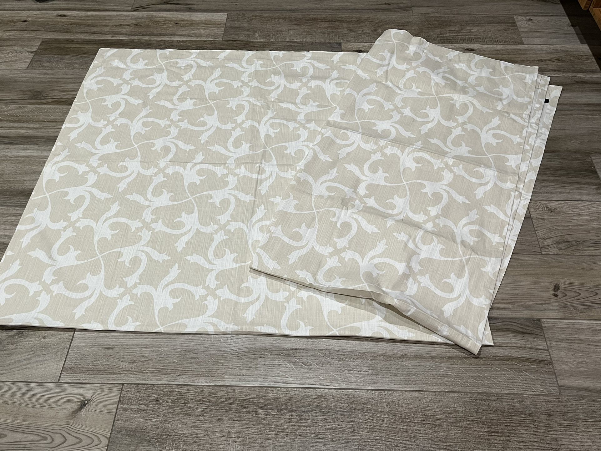 NEW Tahari COTTON Window curtains Set 52” W x 96” H