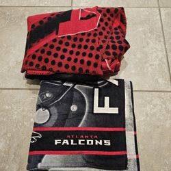 Atlanta Falcons Fleece Blanket And Towel 