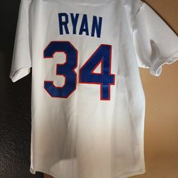 Nolan Ryan Cooperstown Authentic Baseball Jersey