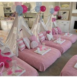 Cozy Sleepover OC | Teepee Party Kits – Delivery & Setup Available
