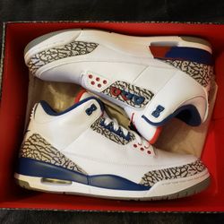 Jordan 3 True Blue, Size 11