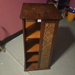 Vintage Antique Japanese Bookshelf 