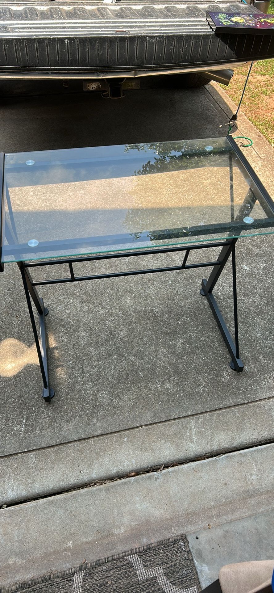 Glass Desk