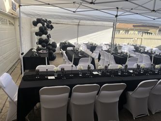 1.50$ A Chair 6$ A Table