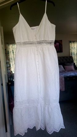 Cotton white dress
