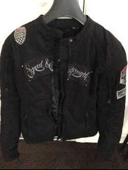 Accepting Best Offer - Women’s Small Speed and Strength Motorcycle Jacket With Spine and Shoulder Protector